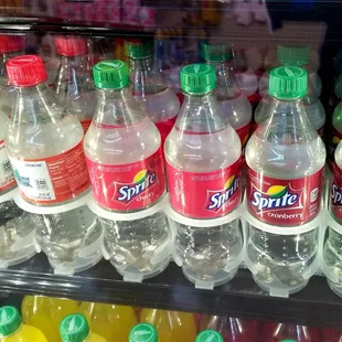 Cranberry Sprite yuck..