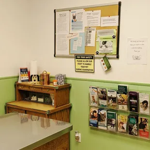 The appropriately named patient Green Room