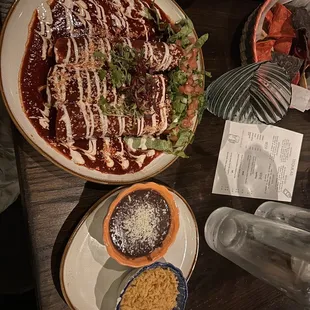 Enchiladas Rojas