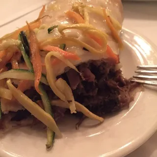 Beef and Mushroom Strudel