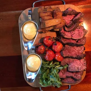 The Chateaubriand for two. Absolutely delicious and cooked to perfection.