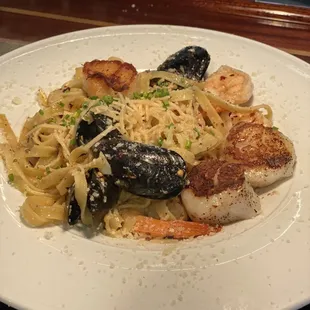 Seafood Trio Pasta