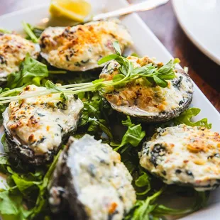 Oysters Rockefeller