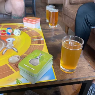 Games and beer!