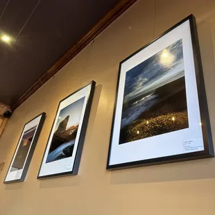 Art pieces from local artist from Santa Cruz, CA