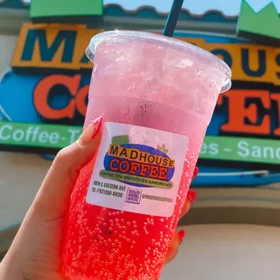 Peach Dream Lotus Energy Drink, all natural energy