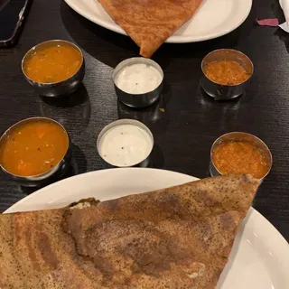 Gongura Masala Dosa