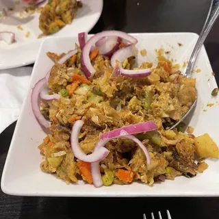 Vegetable Kothu Parotta