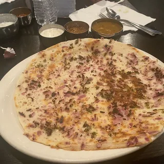 Onion Chili Uthapam