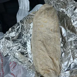 Burrito the size of my leg.