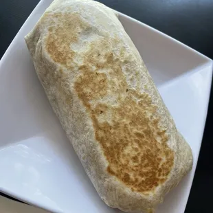 Steak burrito