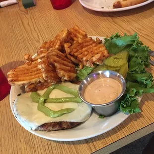 Turkey burger (no bun)