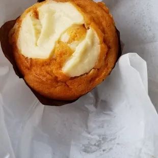 Pumpkin cheese muffin!