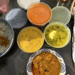 Curry chicken, 19. Chicken Tikka Masala, 58. Matar Paneer, 12. Lentil Soup