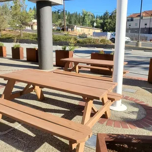 Outdoor seating