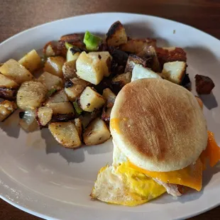 Mini Breakfast Sandwich meal for $13.95.