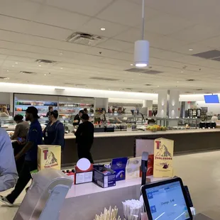a man standing in front of the counter