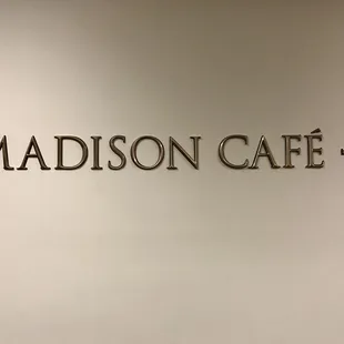 Madison Cafeteria entrance.
