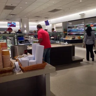 Staff can get a discount, open to the public, nice view.