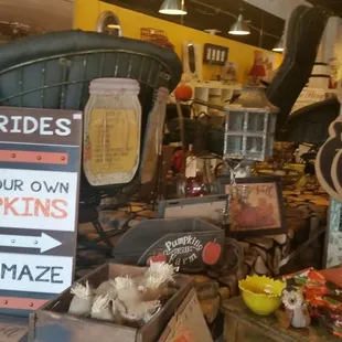 Fall decor everywhere