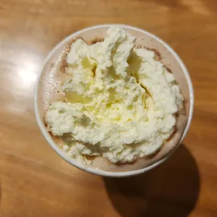 Ganache hot chocolate