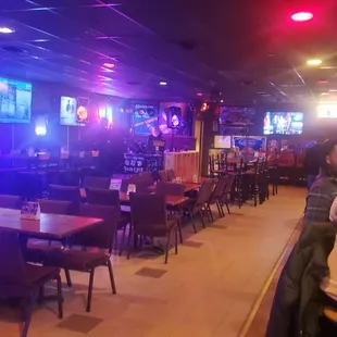 people sitting at the bar