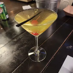 Apple tini... ok. little alcohol