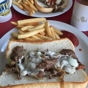 Philly Cheese Steak Sandwich