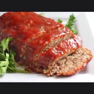 Delicious meat loaf.