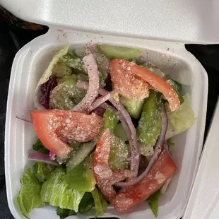 Salad that came with entree