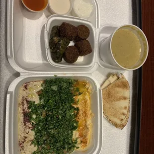Royal Grill Vegetarian Dinner