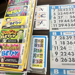 Buy in and pull tabs