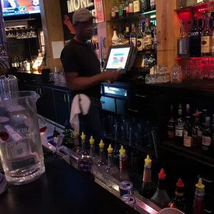 My favorite bar tender, tony