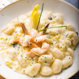 Gnocchi with Jumbo Shrimp