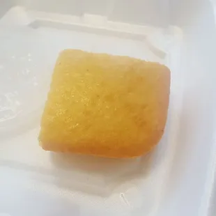 Cornbread comes with the meal