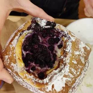 Blue berry Danish
