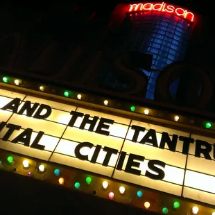 One of my favorite locations for music concerts because of this enntrance!