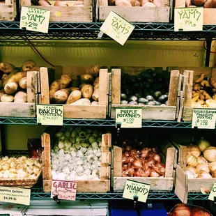 a variety of vegetables