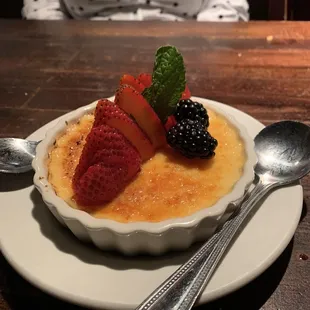 Creme Brûlée.