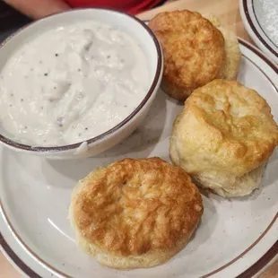 Biscuits and gravy