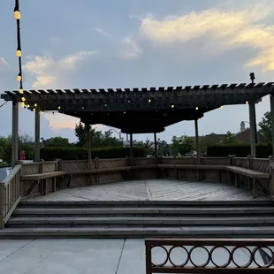 Outdoor stage