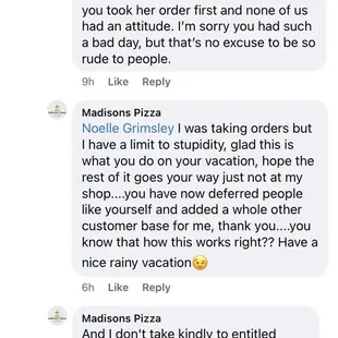 Owner&apos;s rant.