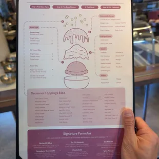 Menu you can read!