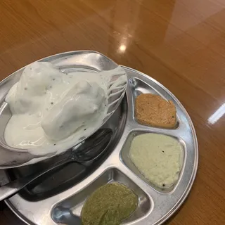 Dahi Vada Plate
