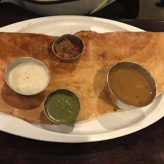 Onion Masala Dosa