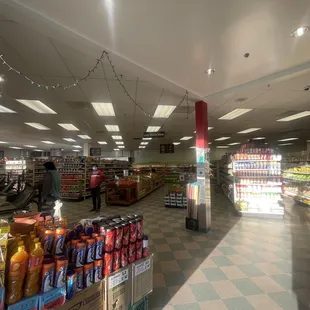  view of a grocery store