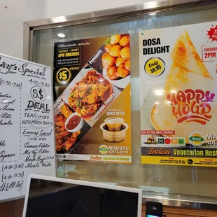 Daily specials