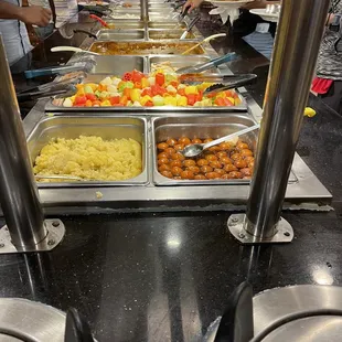 The main buffet