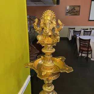 the interior of a restaurant