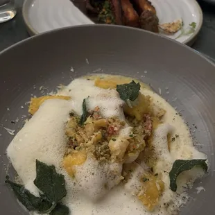 Sweet Potato Agnolotti